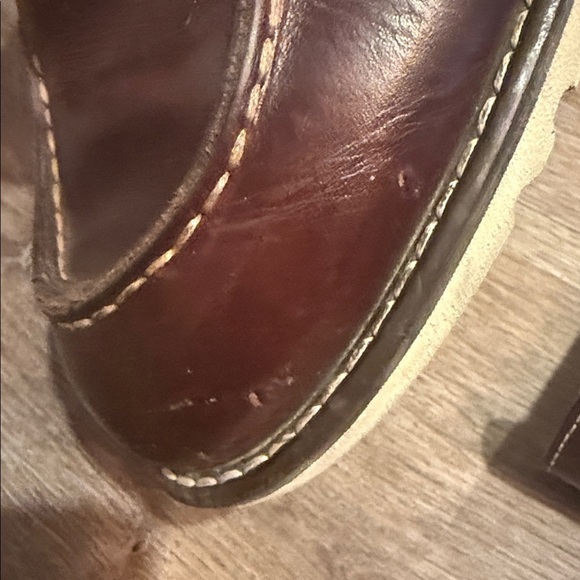 Timberland Earthkeepers Mens 9 Lace Up Brown Leather Boots Moc Toe main image 8